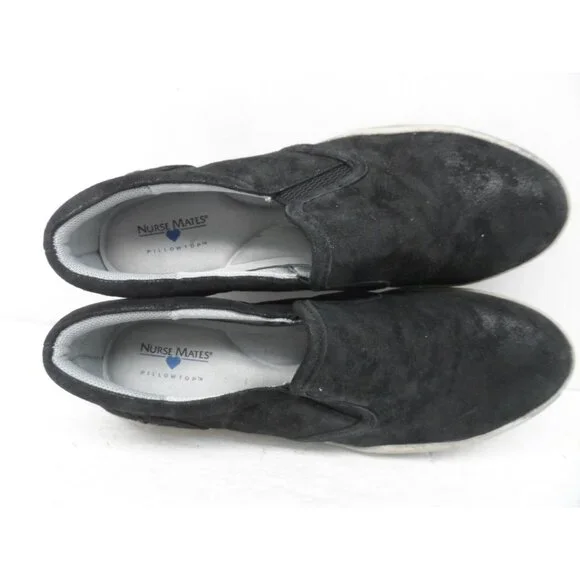 Nurse Mates Women Slip-On Hollis Slip-Resistant Work Shoes Black Size 6.5M - Picture 4 of 8